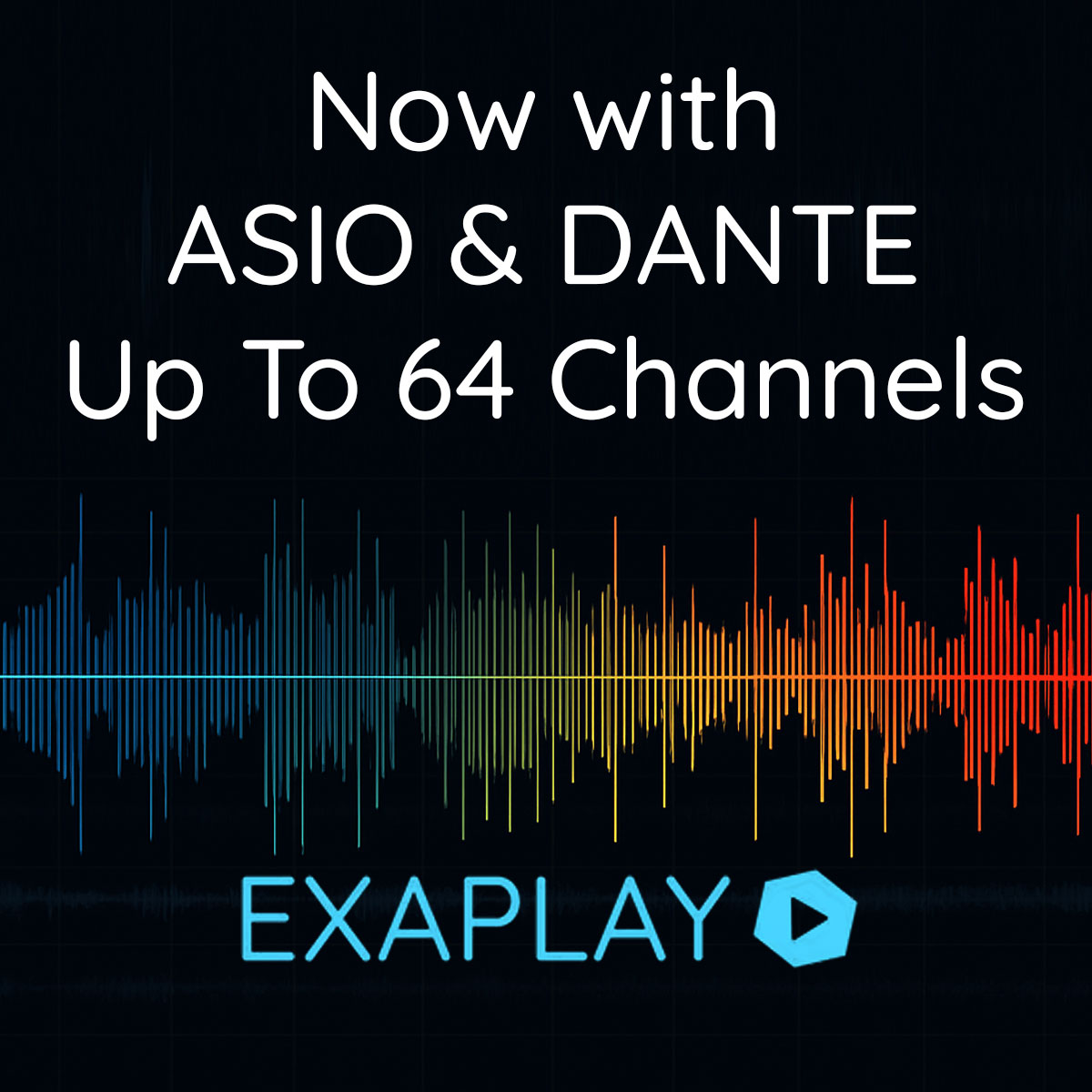 EXAPLAY ASIO NDI Dante Audio