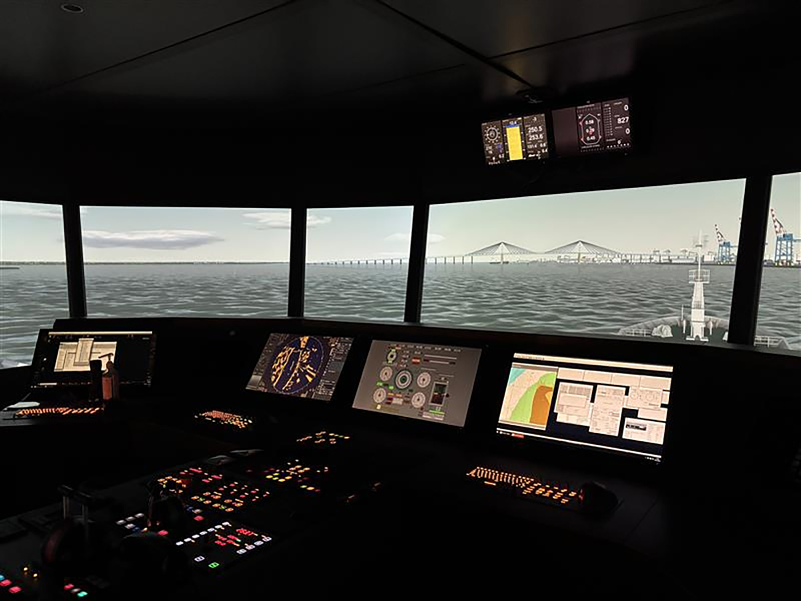 Vioso calibration ships bridge simulator