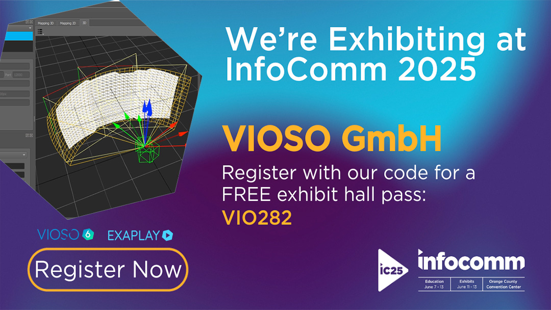 VIOSO at InfoComm 2025
