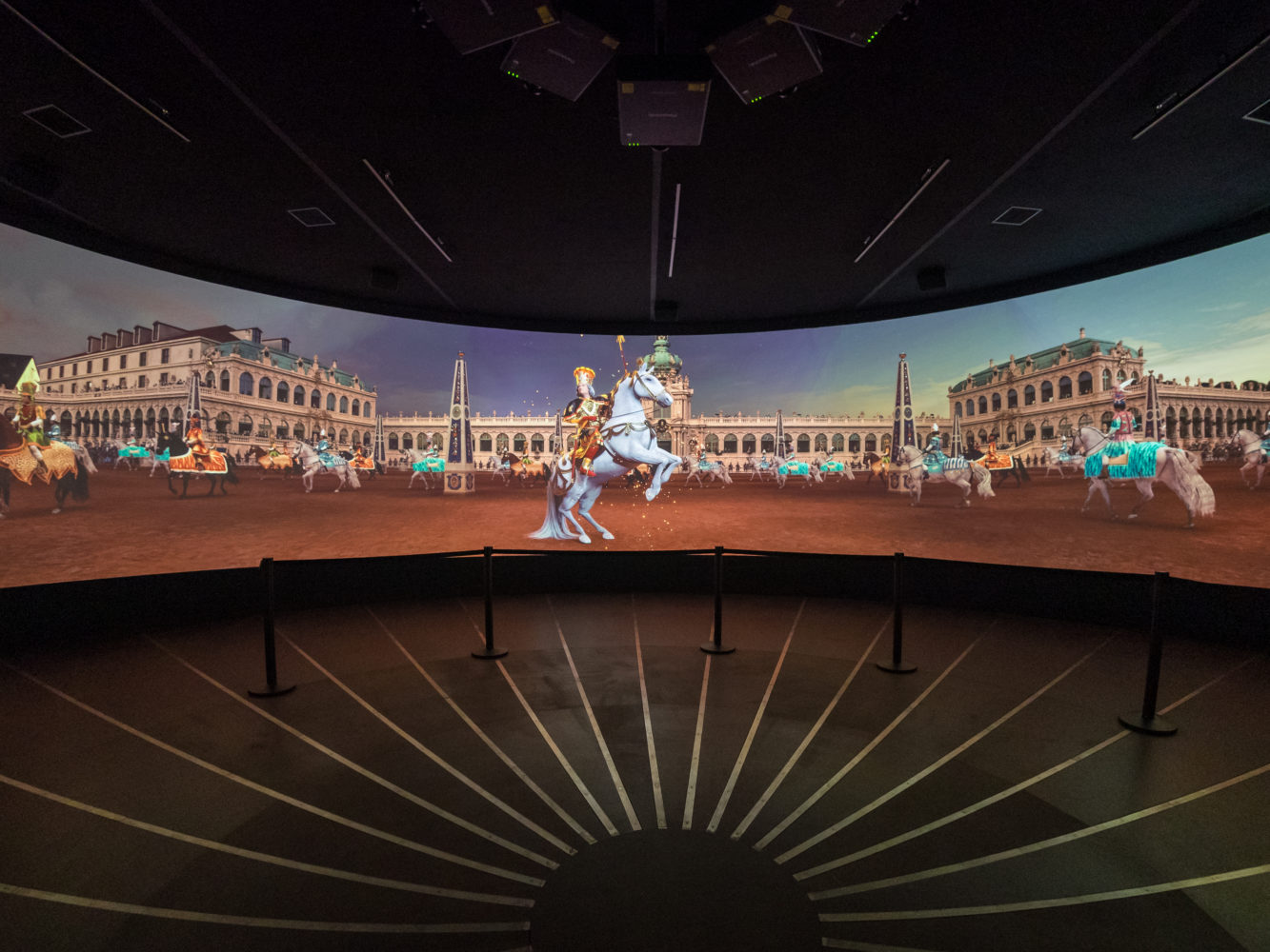 Desdner Zwinger - Panorama Projection