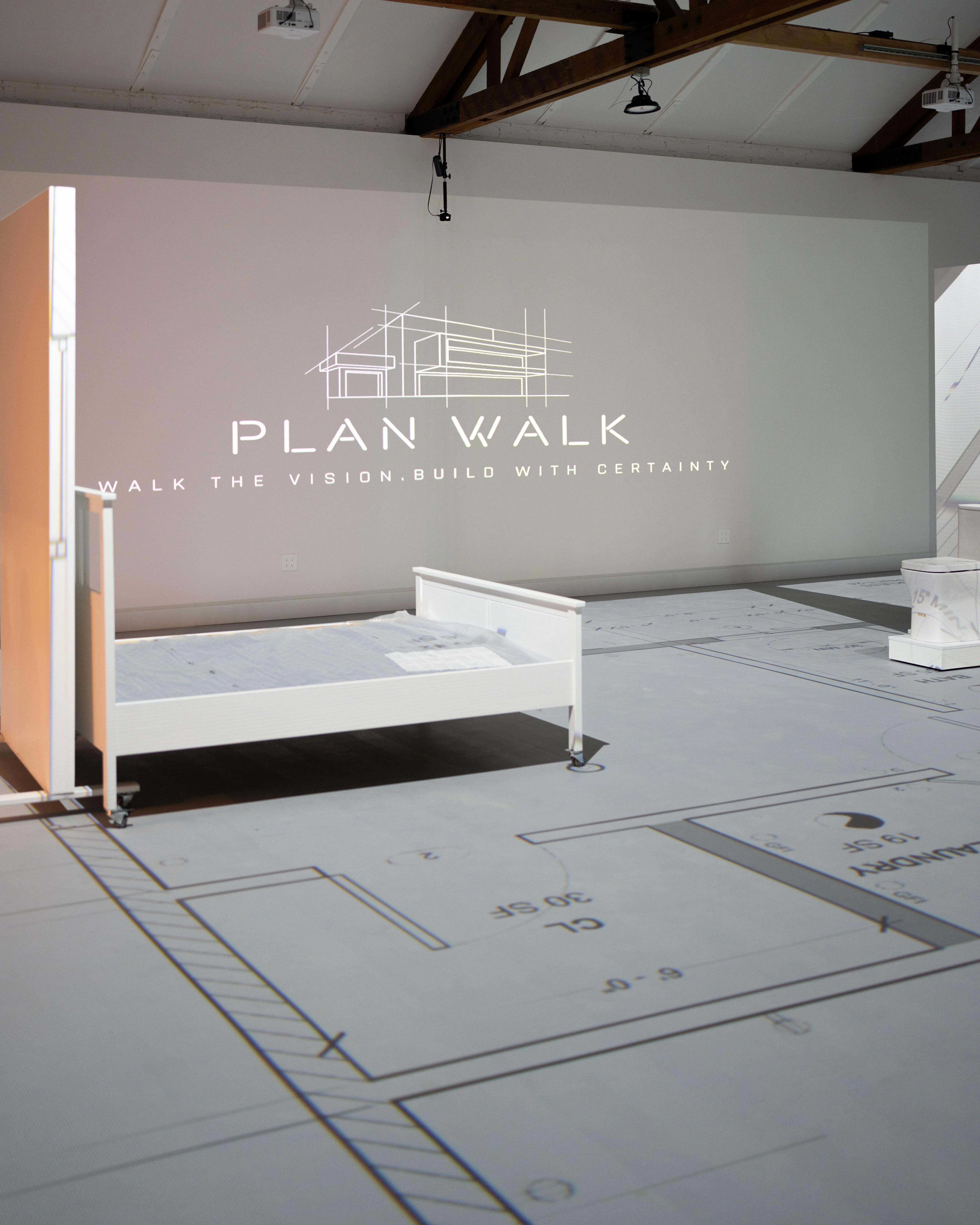 Planwalk architectural walkthrough room using EXAPLAN