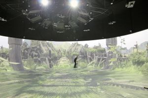 Fraunhofer IFF Elbe Dome 2.0 – 360° Mixed Reality Lab