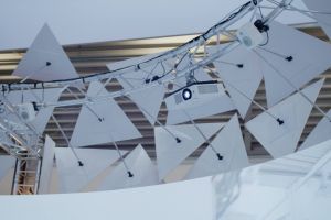 Introducing the modular and mobile 360° show-cinema for KUKA AG.