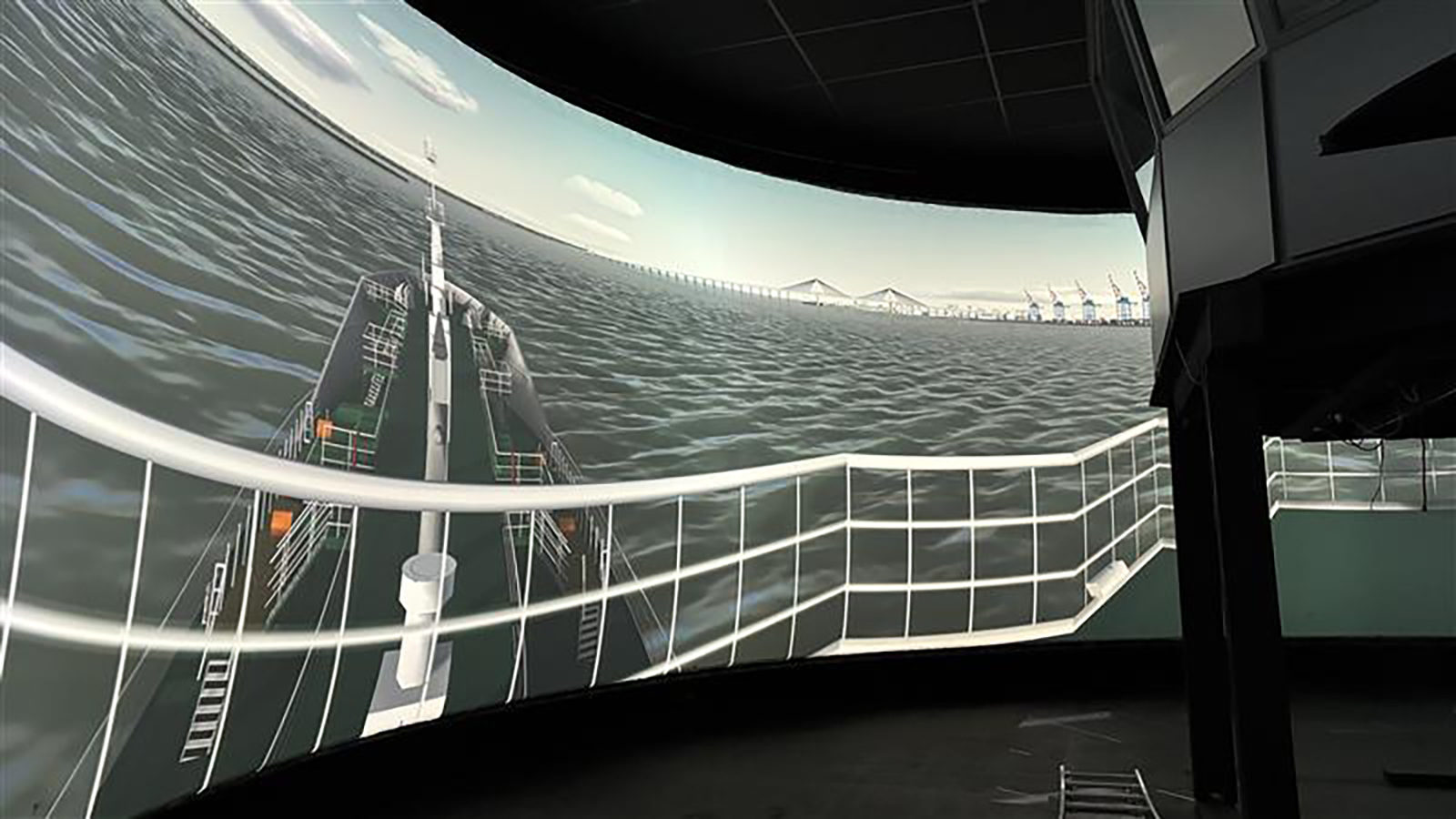 VIOSO Calibration at Ship Bridge Simulator