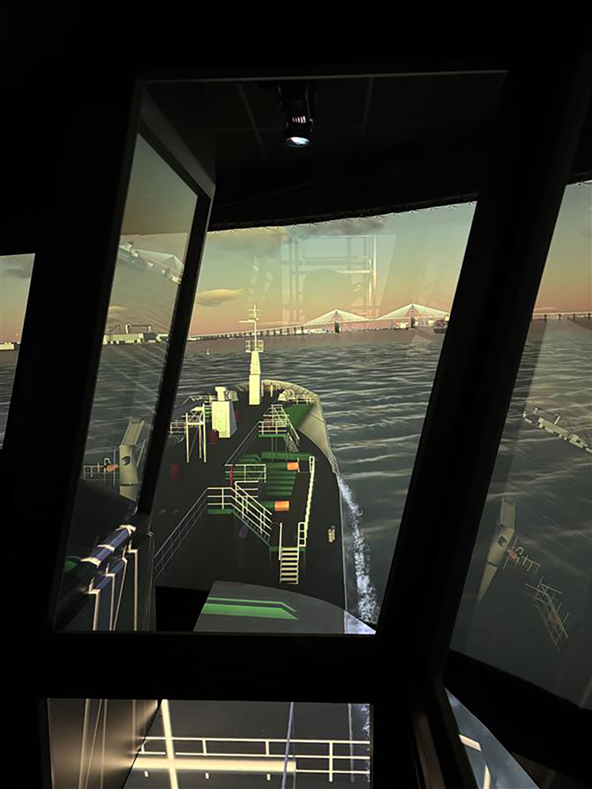 VIOSO Calibration at Ship Bridge Simulator