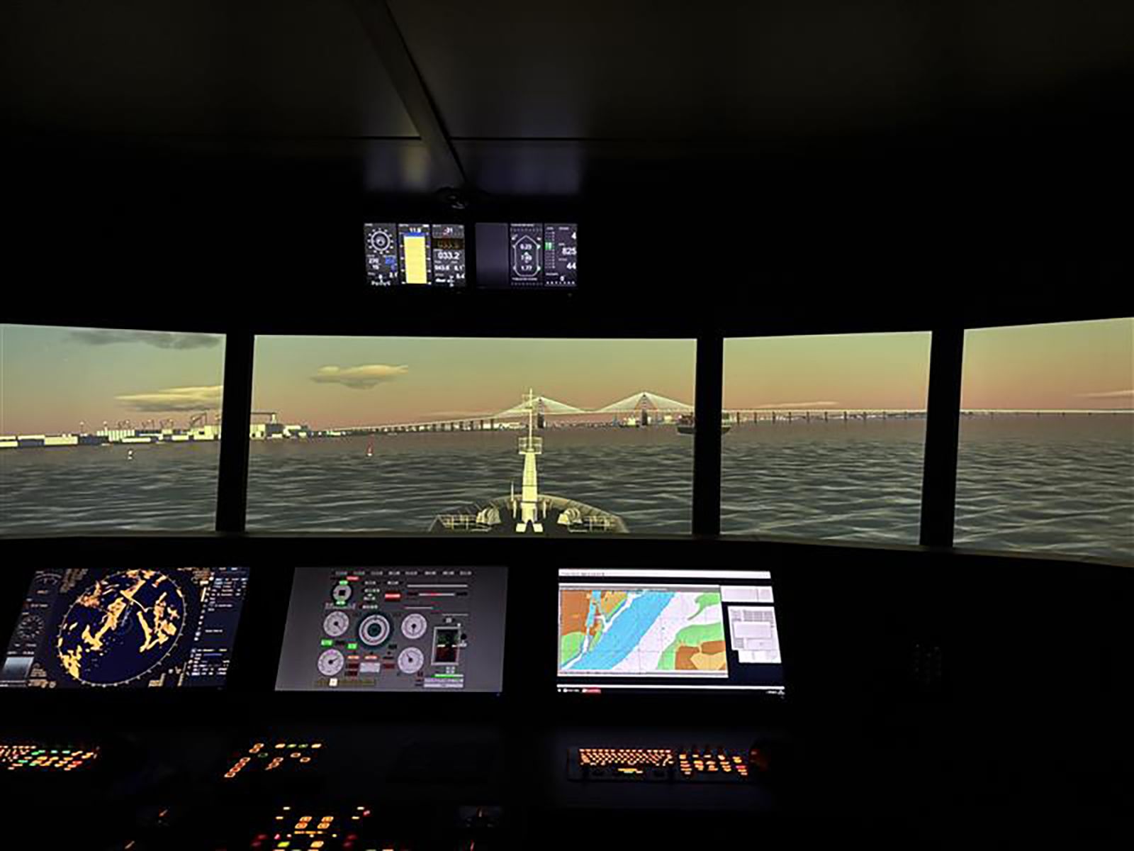 VIOSO Calibration at Ship Bridge Simulator