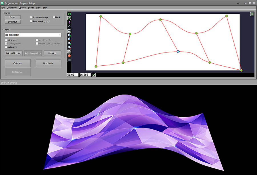 edge blend projectors software for mac osx